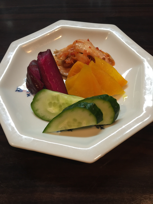 漬物盛り合わせ